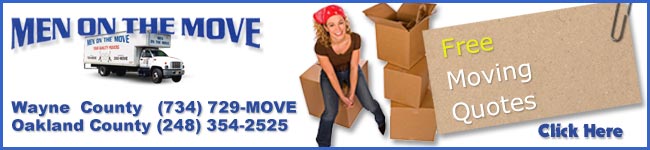 Get a free moving quote from Men on the Move!
