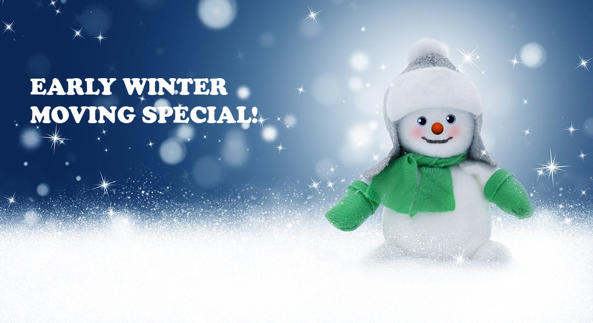 Early Winter Moving Special