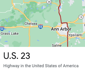 U.S. 23 near Ann Arbor